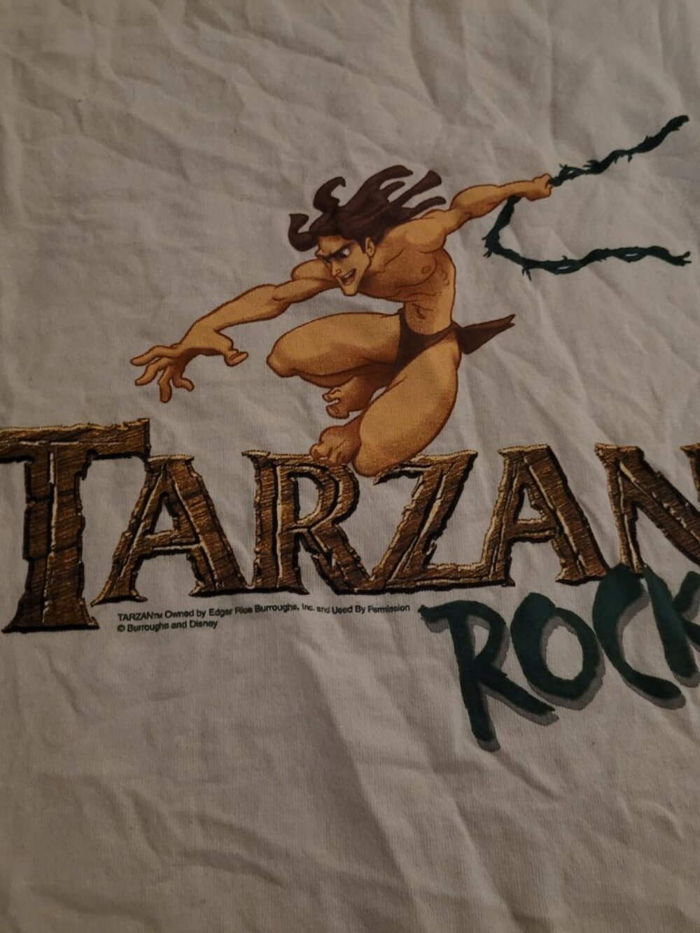 Tarzan Rocks! Opening Team T-Shirt July 9, 1999 – Cast Member Exclusive Vintage - Picture 9 of 9